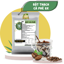 bột thạch cà phê