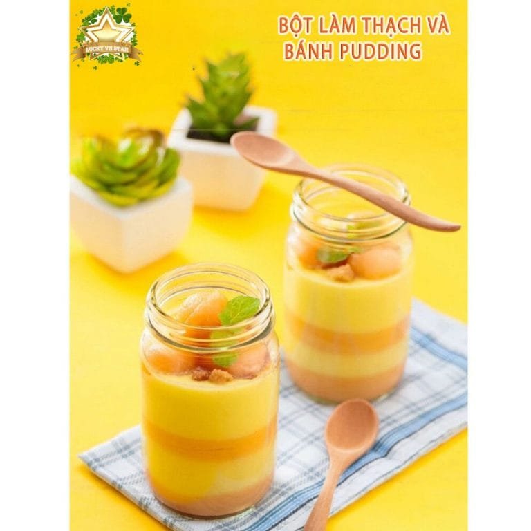 Bột làm thạch và bánh pudding