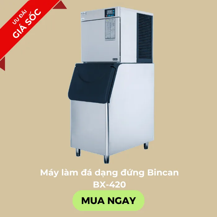 máy làm đá dạng đứng