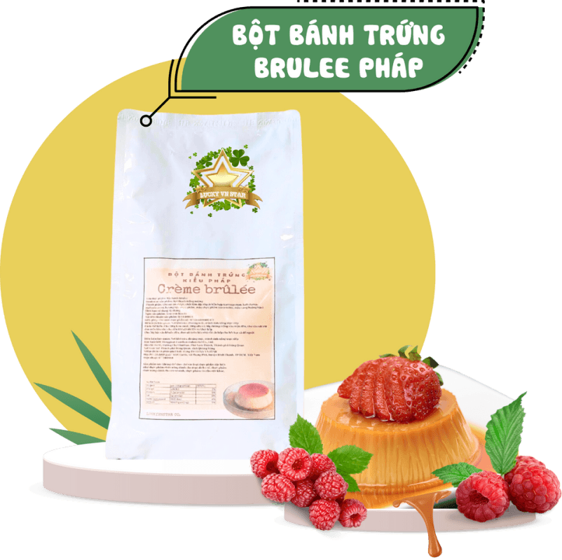 bột bánh trứng kiểu breulee pháp