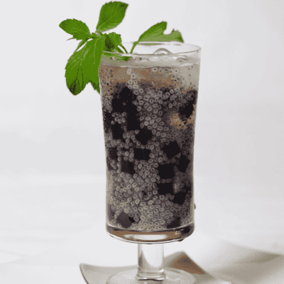 trà bí đao sương sáo hạt chia