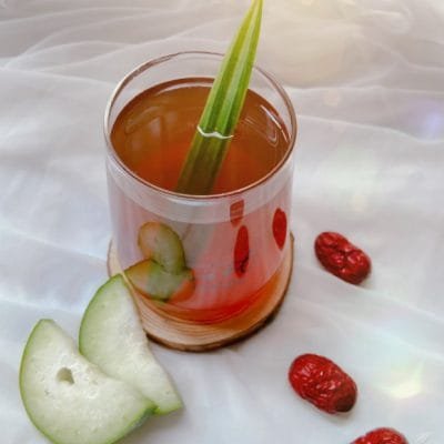 trà bí đao táo đỏ