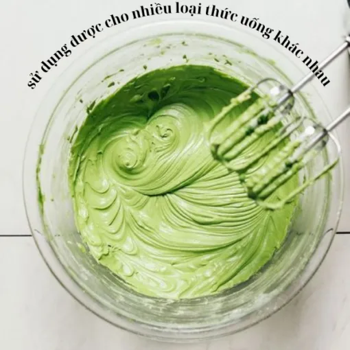 Kem machiato matcha