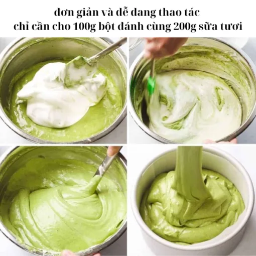 kem machiato matcha