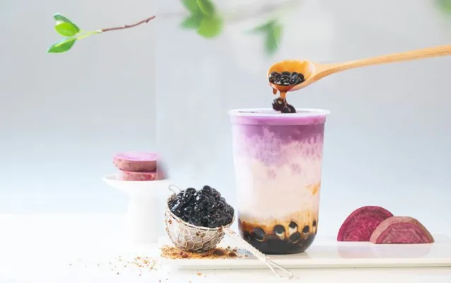 bột béo Lucky VN star thơm ngon giá rẻ. Topping trà sữa giá sỉ