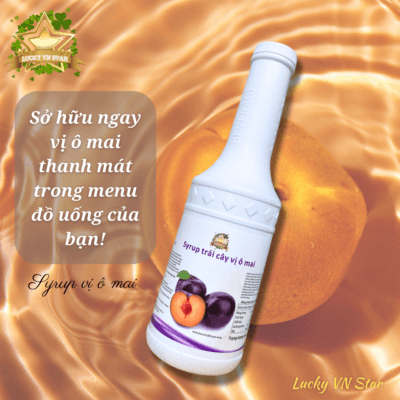 Syrup ô mai vị mới giá sỉ bất ngờ!