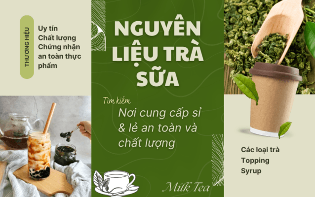 Nguyên liệu pha chế top đầu HCM, bao giá toàn quốc