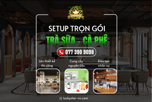 Các khoản chi phí mở quán trà sữa chi tiết