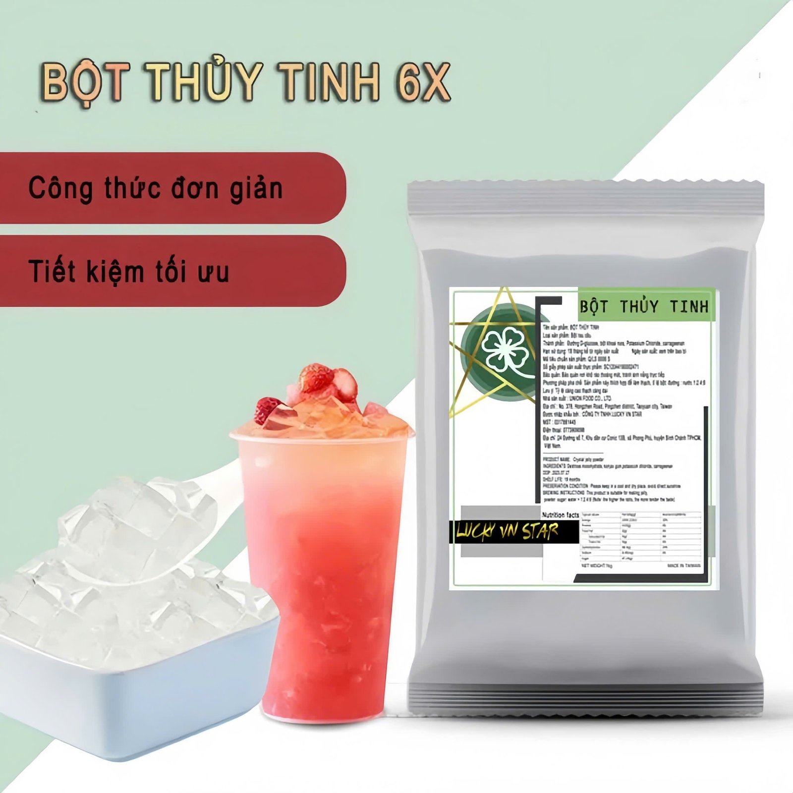 Bạn muốn ly trà sữa ngon hơn? Học ngay cách làm thạch giòn, dẻo, pudding mềm mịn đơn giản tại nhà. Nguyên liệu chất lượng từ Lucky VN Star!