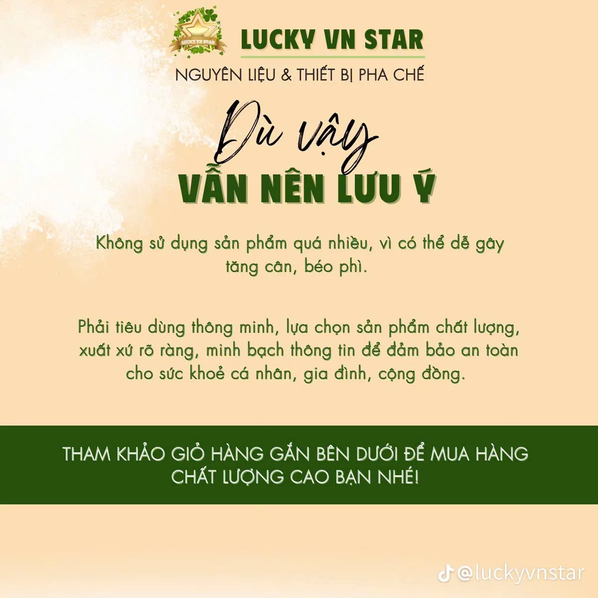 Nguồn gốc Sản phẩm của Luckyvnstar rõ ràng và chất lượng