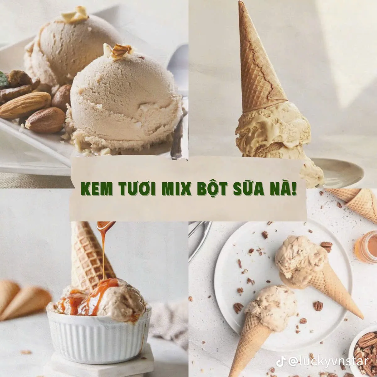 Matcha latte thơm ngon kết hợp bột sữa creamer LS - T70.
