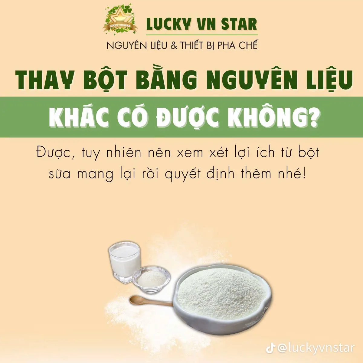 bột sữa creamer LS - T70 là lựa chọn an toàn cho sức khỏe