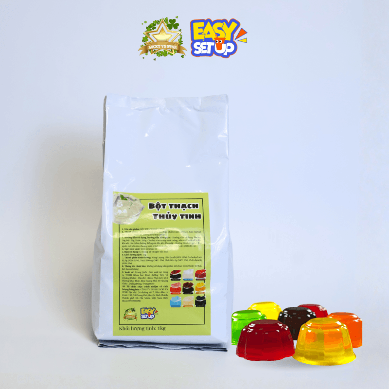 Bột thạch thủy tinh