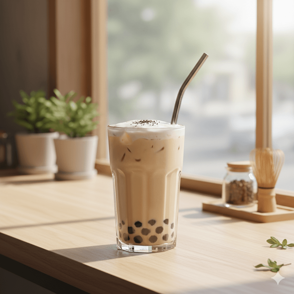 Ly trà sữa Hokkaido chuẩn vị Nhật Bản từ creamer & bột sữa Lucky VN Star