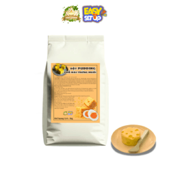 pudidng phô mai trứng muối