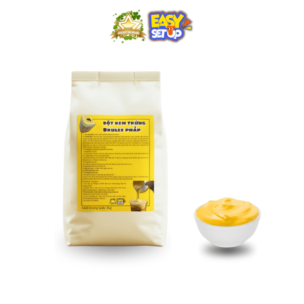 bột kem trứng brulee pháp