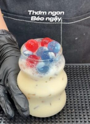 Thạch thủy tinh Lucky VN Star làm Cheese Ball nhiều hương vị