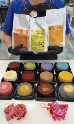 Khám phá cách làm Bánh Trung Thu mới lạ từ 3 loại bột Lucky VN Star: Pudding Brulee, Thạch Thủy Tinh và Pudding Phô Mai Trứng Muối.