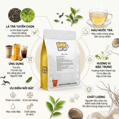Trà U Lan Lucky VN Star – Trà Pha Chế Thơm Ngon, Dễ Ứng Dụng