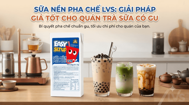 Sữa Nền Pha Chế 1kg – Giải Pháp Tiết Kiệm Cho Quán